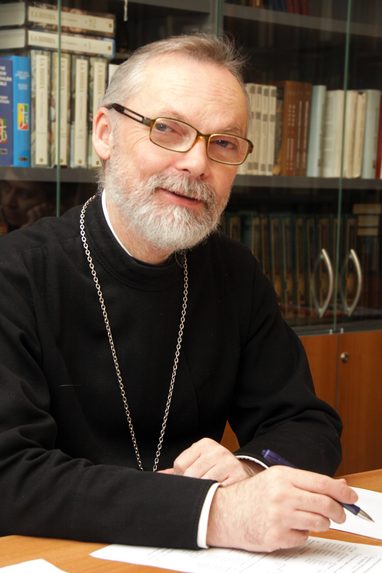 Профессор священник Георгий Кочетков, ректор СФИ