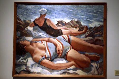Зинаида Серебрякова, «На пляже», 1927. Одна из лучших работ на прошедшей выставке